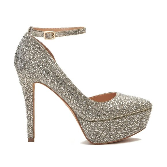 JESSICA SIMPSON Women S Ormanda Embellished Platform - Picture 2 of 6